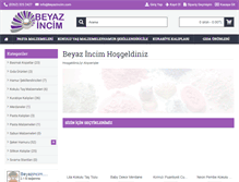 Tablet Screenshot of beyazincim.com